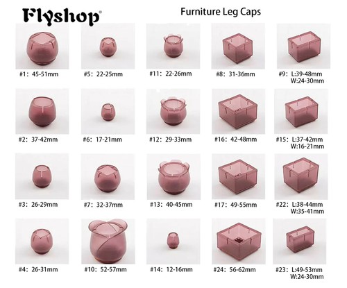 Flyshop tawny pvc chair leg - chair,