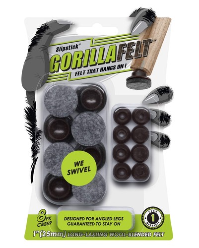 Gorillafelt cb259 swivel glide - gorillafelt,