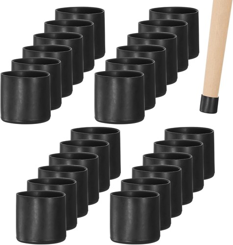 8â rubber chair leg - 1-1/8â€³,