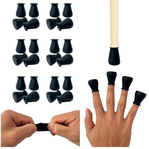 Silicone chair leg - leg, caps